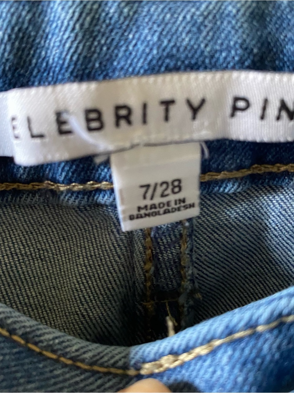 Celebrity Pink Medium Blue Flare Jeans - Picture 3 of 8